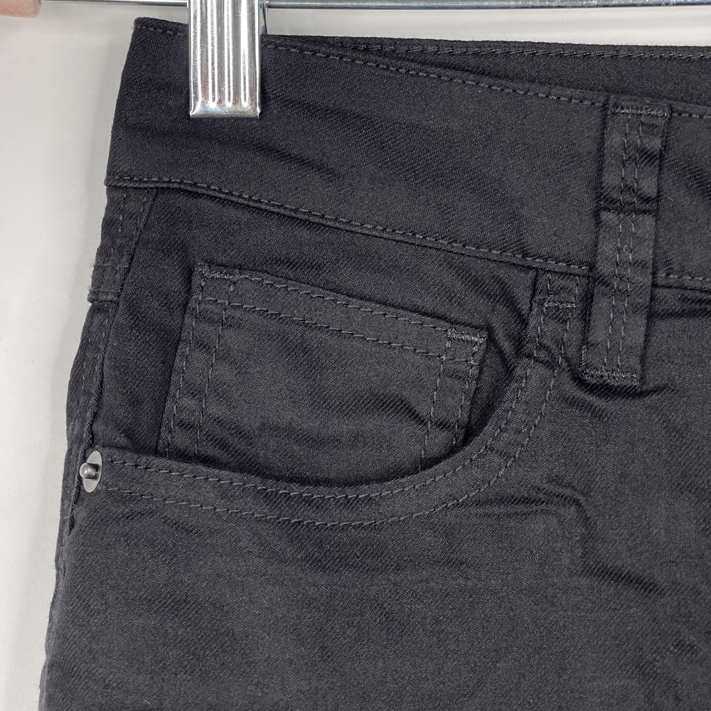 NWT prAna Oday Jean Regular Inseam in Black Out 6 High Rise Skinny #7418 - Picture 4 of 16